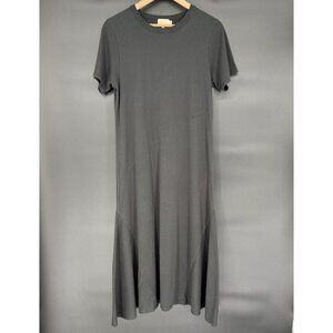 Nation Ltd Evereve Eileen T-shirt Dress M Black 100% Organic Cotton Sustainable